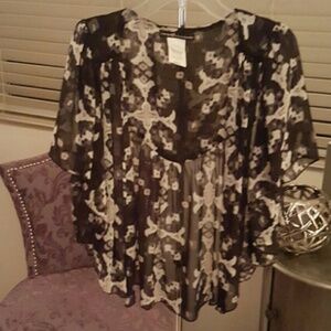 $5 or 5 for $19 Love Squared Sheer Cardigan:Jacket/Kimono/Cover Up